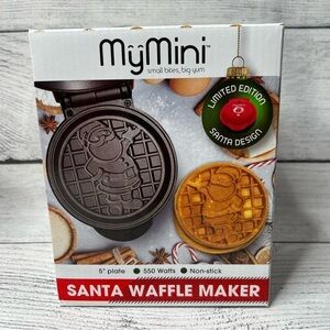 MY Mini Limited Edition Santa Waffle Maker